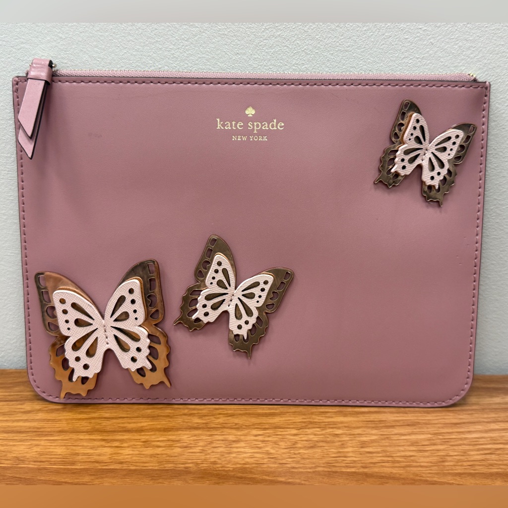 Kate Spade Gia All The Buzz Clutch